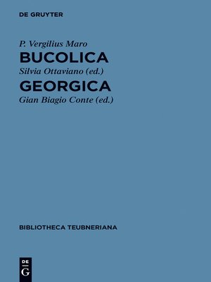 cover image of Bucolica et Georgica